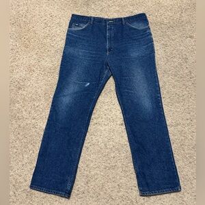 Vintage Lee Men’s Dark Blue Denim Jeans Size 42x32 Made in USA